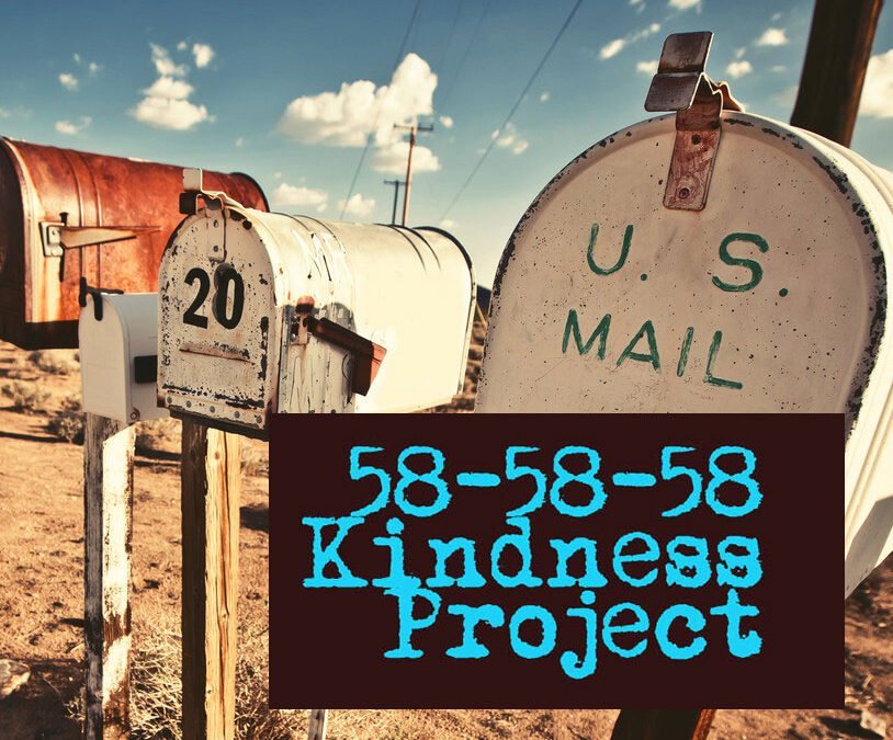 Birthday Kindness Project 58-58-58