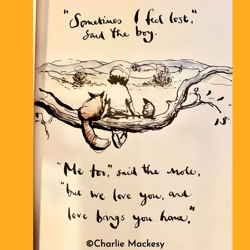 LoveGram: Walking each other home