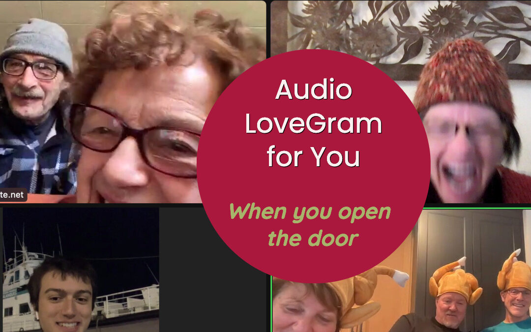 LoveGram: When you open the door